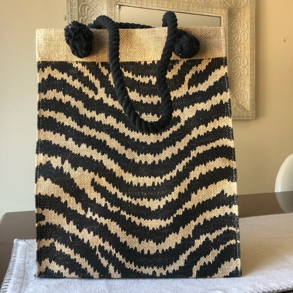 French connection jute bag - Picture 3 of 5